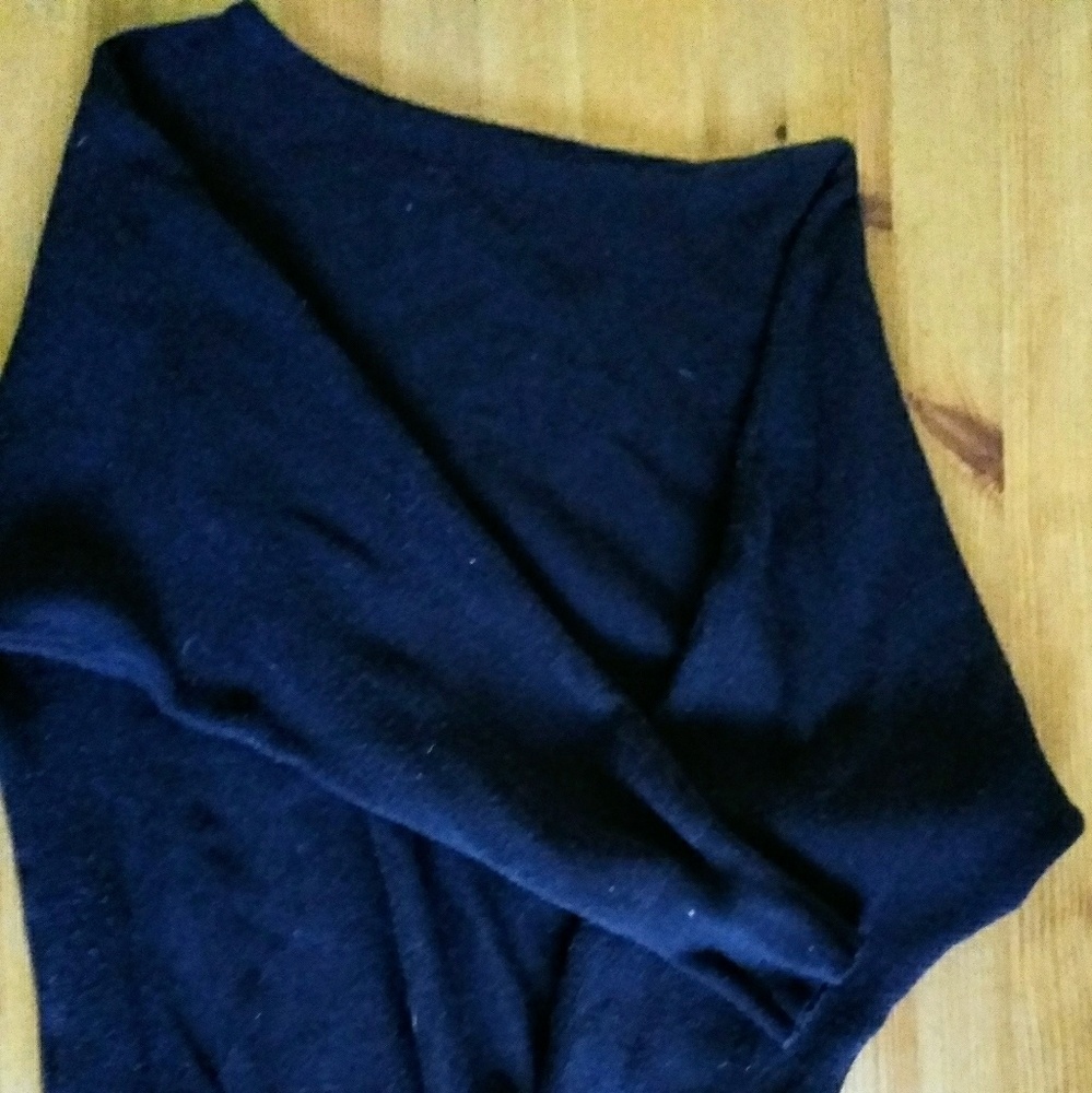 Black Off the Shoulder Sweater